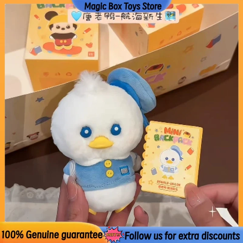 Набор мини-рюкзаков Disney Mickey Family: коллекционные игрушки-сюрпризы, милые виниловые плюшевые подвески, модные фигурки Микки, подарочная коробка-сюрприз (art.: 3920d85f245af) - 3920d85f245af