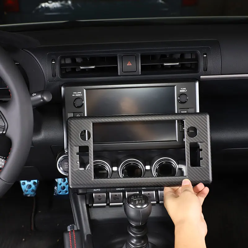 Для Toyota 86 для Subaru BRZ 2022-2023 настоящее углеродное волокно автомобильное центральное