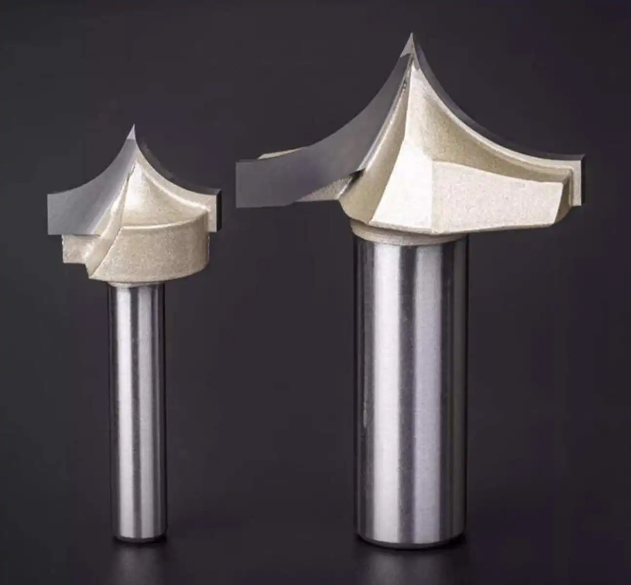 

Cutting Edge Diameter 1/4"-/2" Round Over Groove Needle Nose Cutters Wood CNC Router Bits End Mill For MDF Woodworking