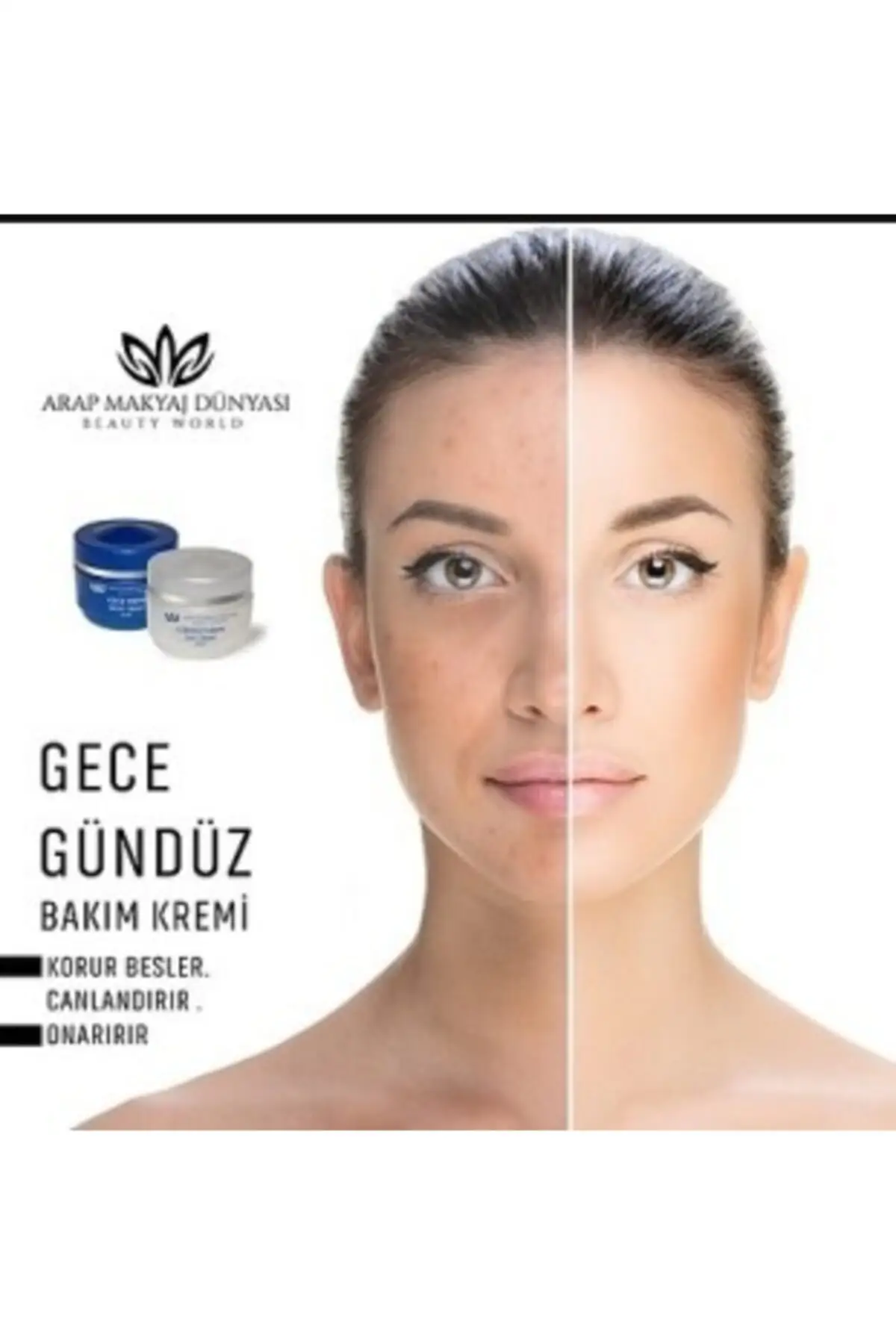 Crema de d&iacute;a + crema de noche para reparaci&oacute;n de la piel, renovaci&oacute;n de la piel, granos e imperfecciones, crema para acn&eacute; 100% Original y efectiva-0