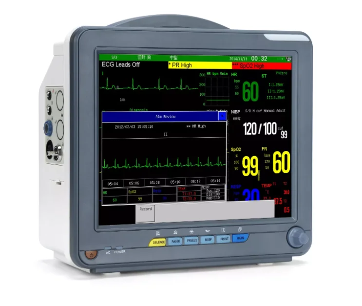 

12 inch Portable Multi-Parameter veterinary monitor vet blood pressure monitor blood pressure monitor for dogs and cats