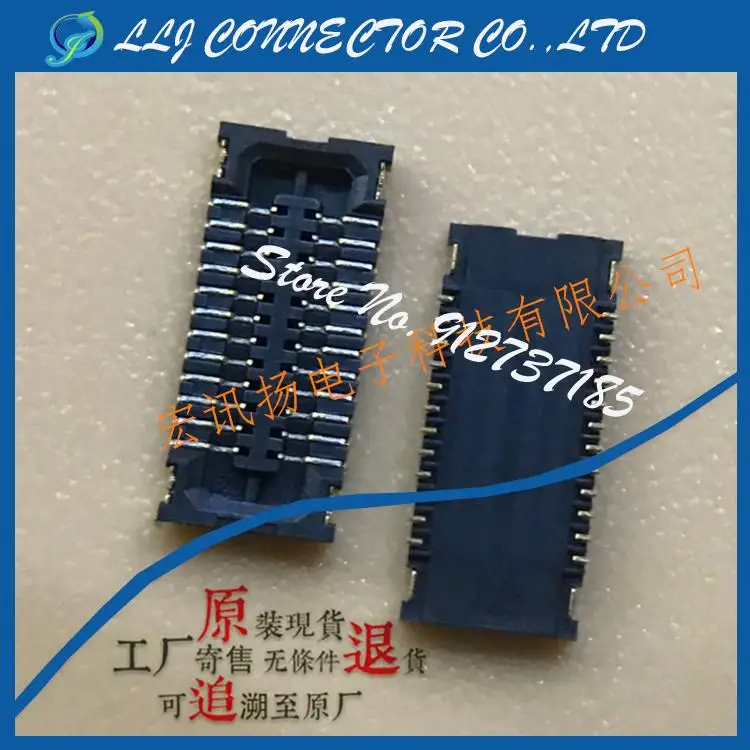 

20pcs/lot BM10NB(0.8)-24DS-0.4V(51) 0.4mm legs width 24Pin Board to board Connector 100% New and Original