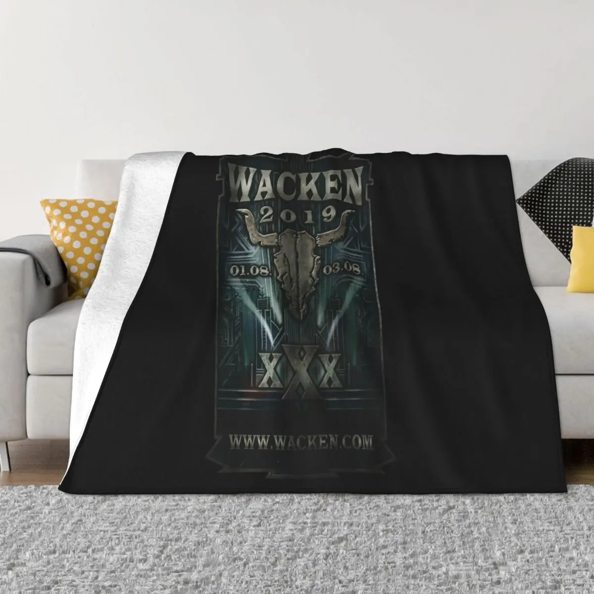 Wacken Open Air Festival 2019 черный S для женщин и мужчин официальное хлопковое новинка рэп