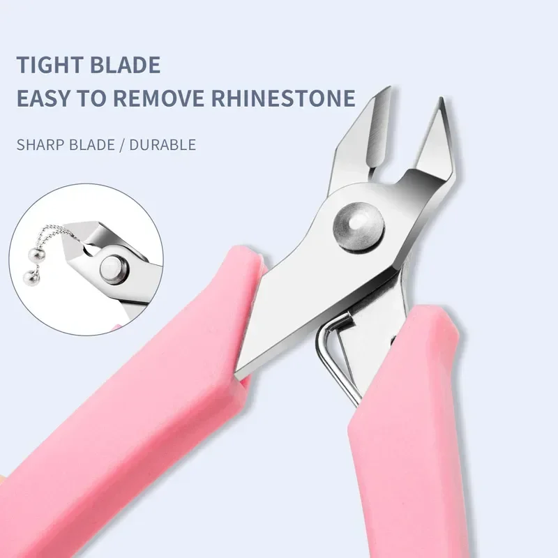 1 шт. новые плоскогубцы для удаления драгоценных камней с плоским носом