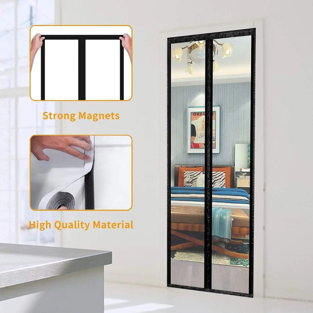 Прозрачный экран для двери из ТПУ