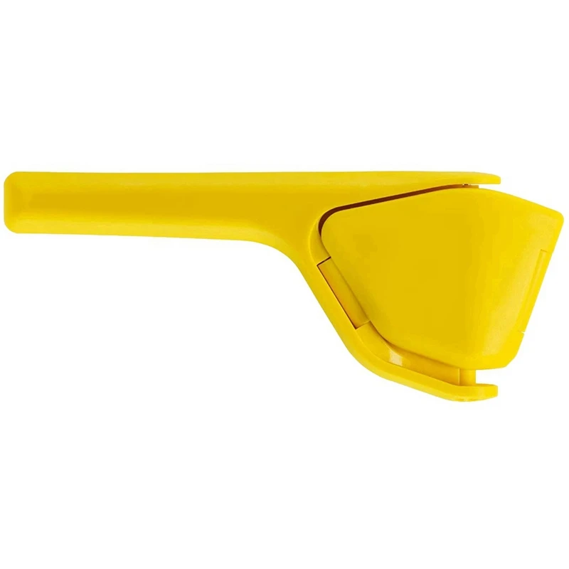 

Easy Squeeze Manual Lemon Juicer Citrus Juicer That Folds Flat For Space-Saving Storage (Yellow)