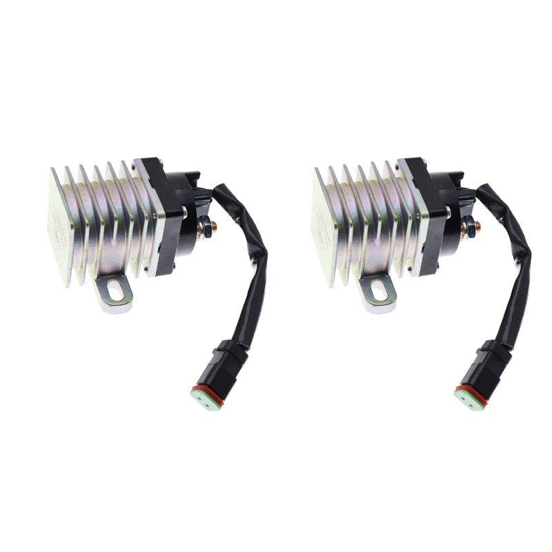 

2X Магнитный релейный переключатель в сборе, магнитный для гусеничного экскаватора, погрузчика, трактора, двигателя самосвала 241-8368 2418368