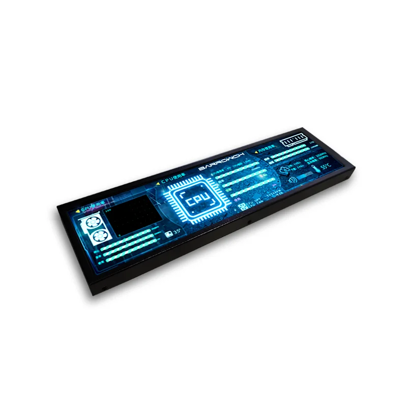 ЖК-монитор Wisecoco диагональю 8 дюйма с длинной полосой 1920x480 Aida64 дисплей s HSD088IPW1