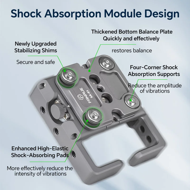 Мотоциклетный держатель для телефона FANAUE с антивибрационным устройством