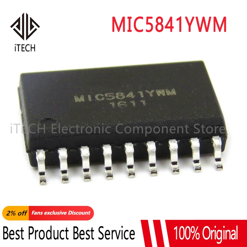 10 шт. Новинка MIC5841YWM SOP18 8-битная серийная Входная защелка нагрузочный привод