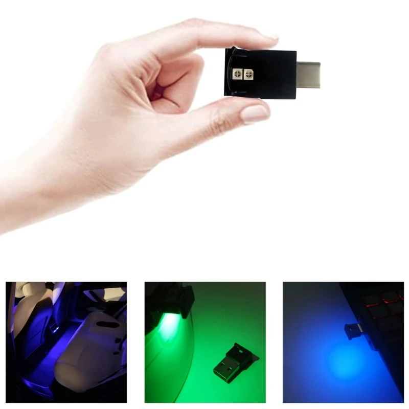 

Mini LED Car Interior Light Decorative RGB Lights