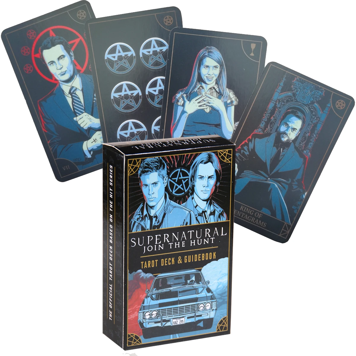 

Supernatural Tarot By Minerva Siegel Deck And Guidebook Card Game Gift With Pdf Guidebook Card Game Board 78 Cards Beginners