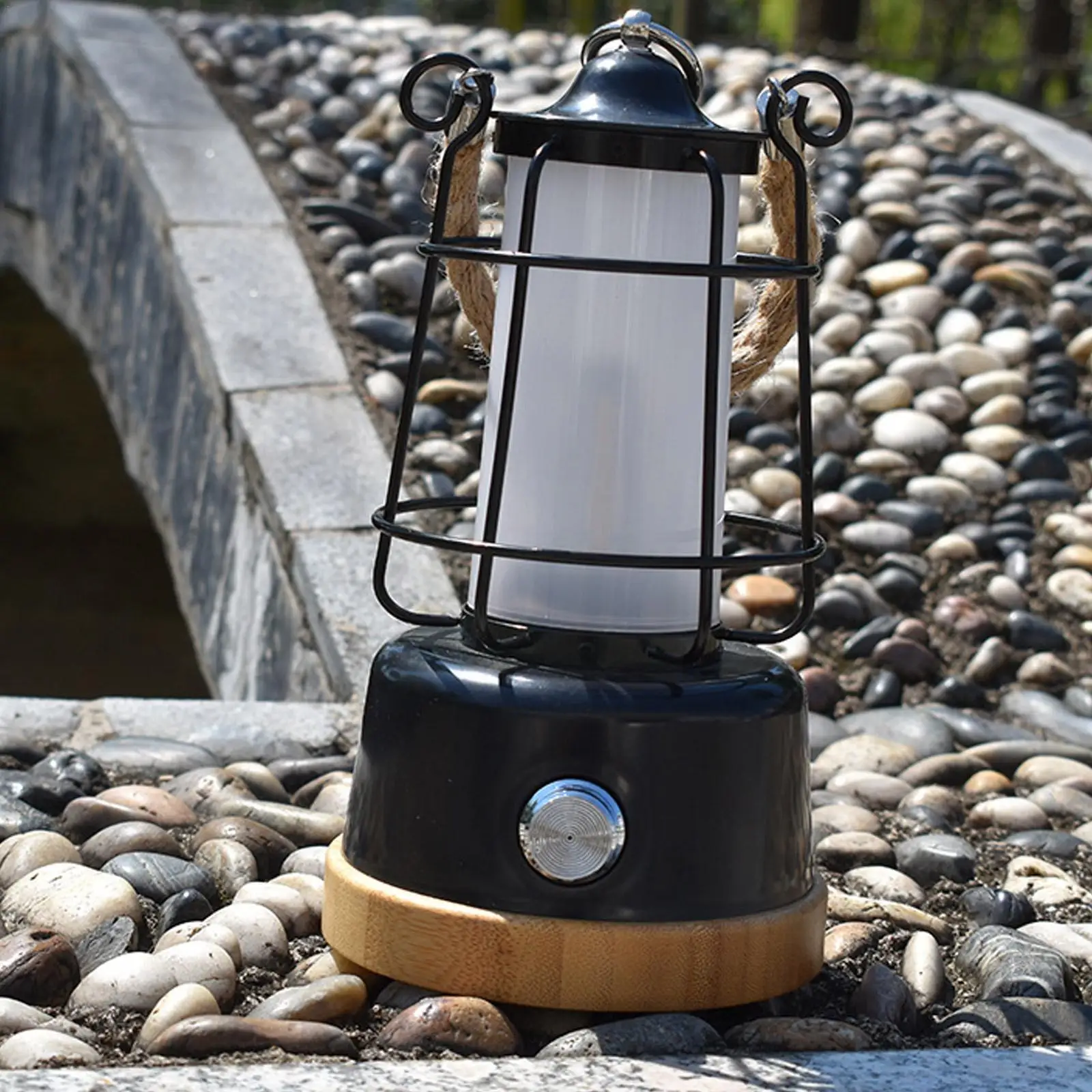 

Outdoor Tent Light Portable Portable Emergency Light Light Retro Camping Rechargeable Led Portable S0e9