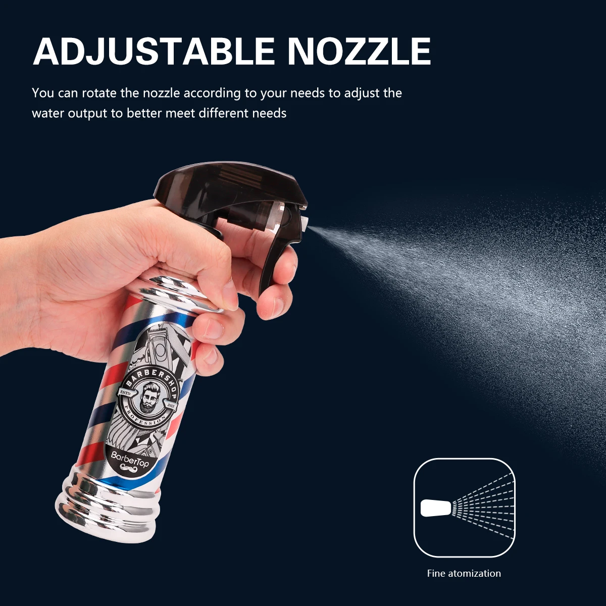 Специальный спрей для салона прочная многоразовая баночка полива стрижки