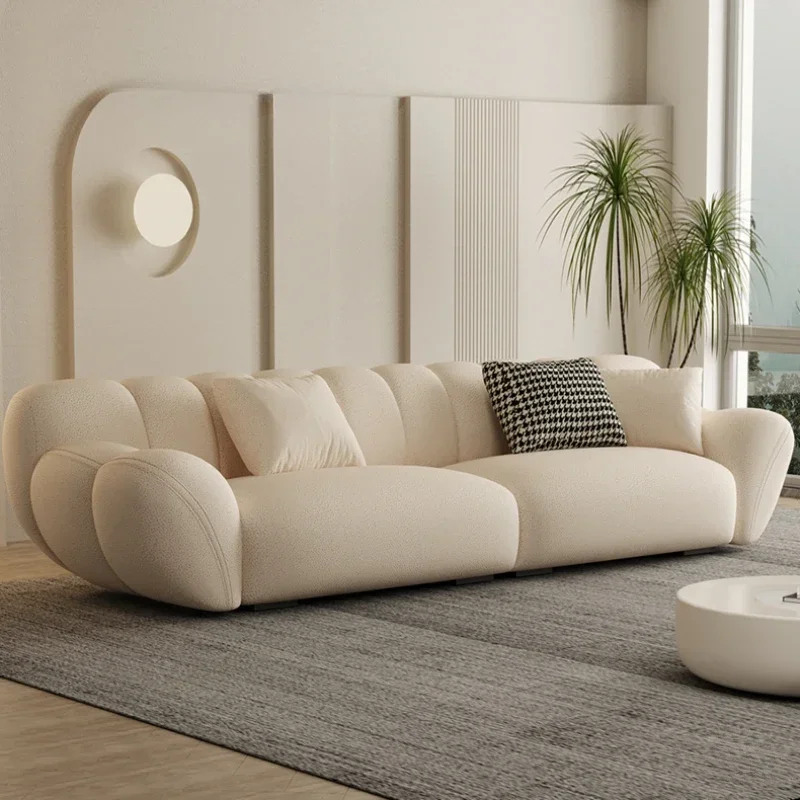 Милая девушка Необычный диван-кресло с наполнителем Мягкий современный