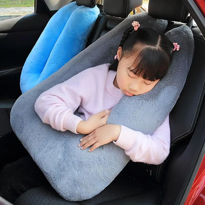 

Автомобильная дорожная подушка для шеи, автомобильная дорожная U-образная подушка, Новая удобная Автомобильная подушка на подголовник самолета с ремнями для сиденья
