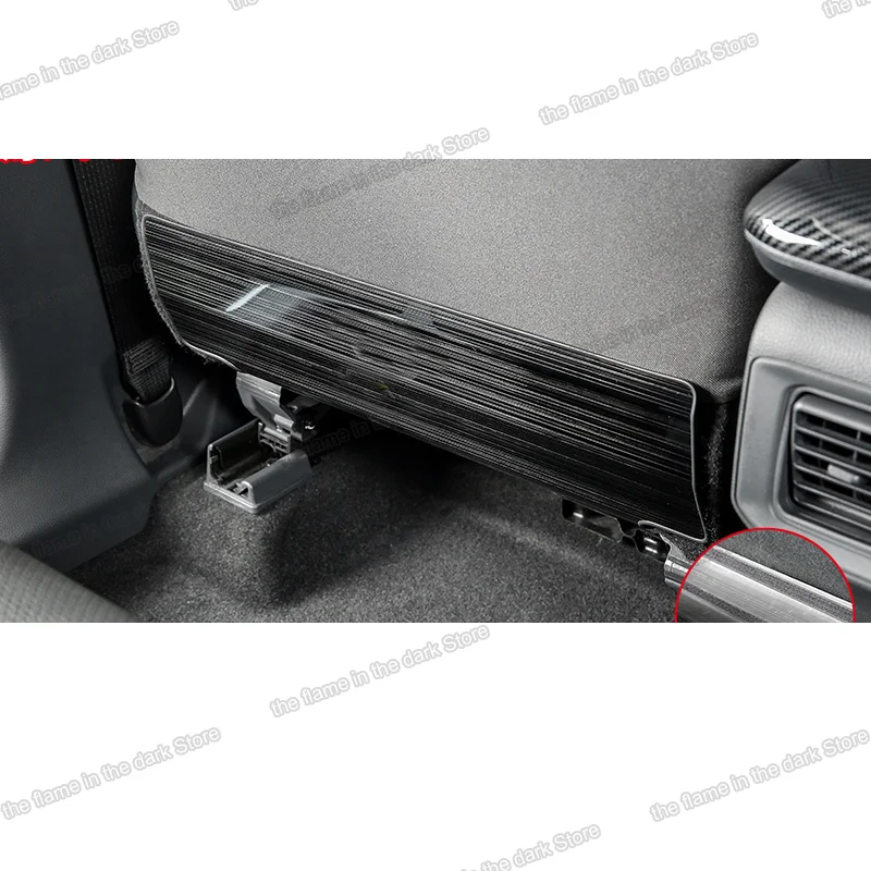 Защитная панель заднего сиденья для toyota land cruiser prado 2018 2019 2020 2021 j150 2022 lc200 lc 150 auto -