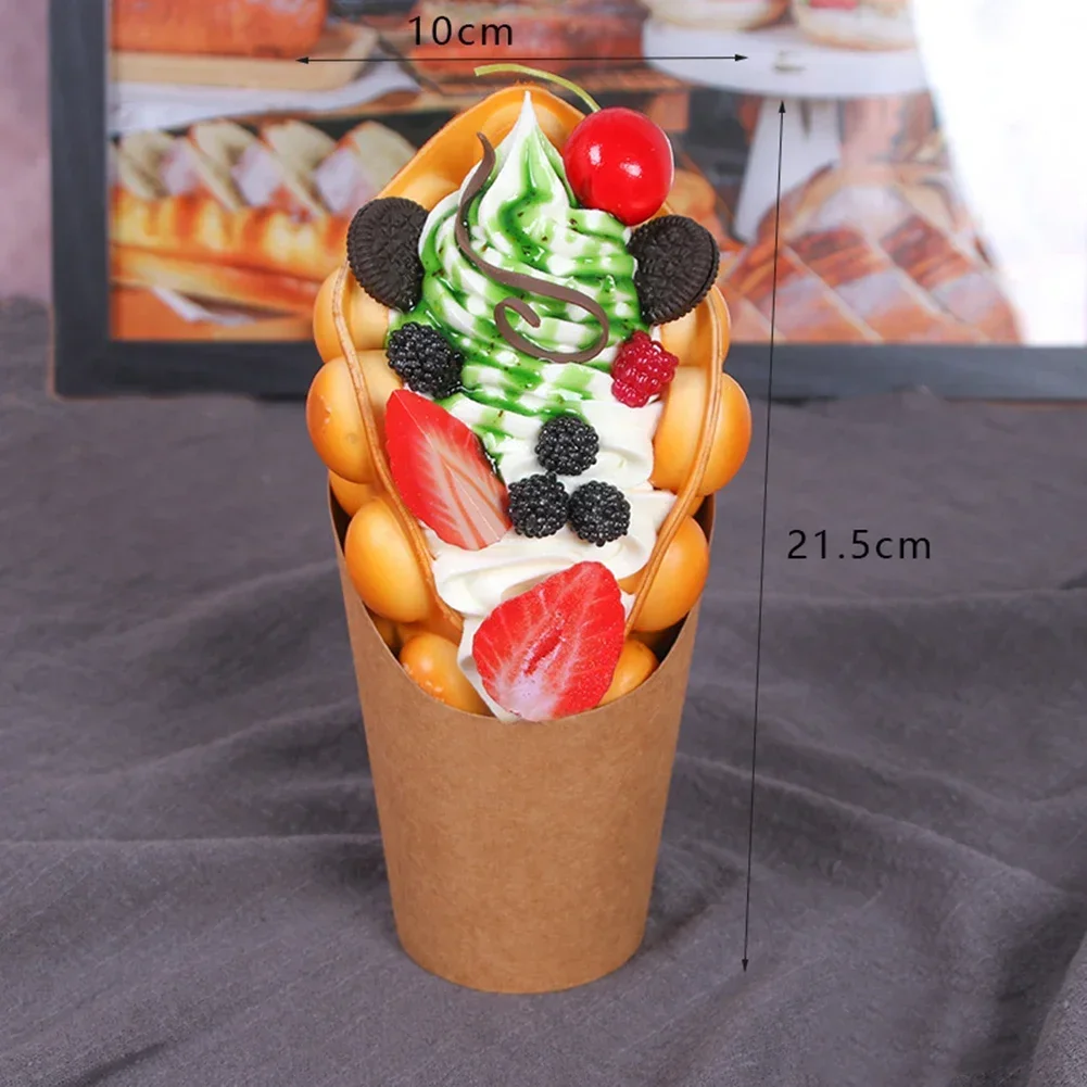 Мерная вафельная модель реквизит для демонстрации поддельных продуктов