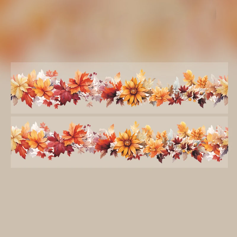 

Mr. Paper, 4 стиля, 200 см/рулон, лента для домашних животных с осенней веткой и листьями, альбом для скрапбукинга дневника, наклейка для коллажа
