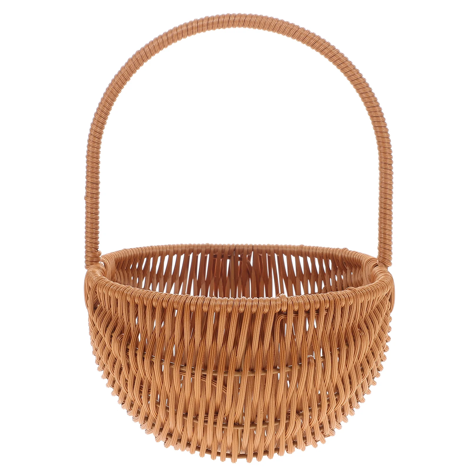 

Rustic Table Decor Easter Candy Holder Easter Gift Baskets Decorate Easter Egg Hampers Wooden Vintage Picnic Basket