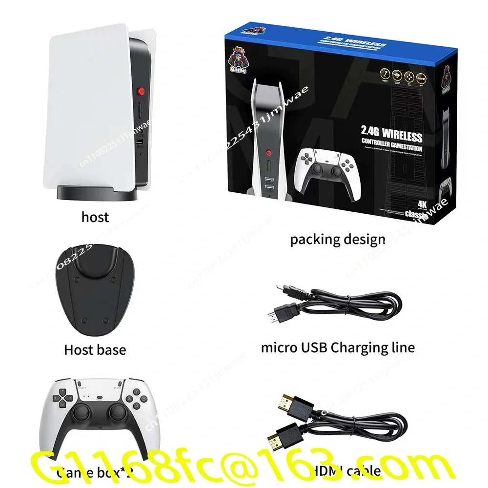 Фото Игровая приставка M5 Home PS1 со звуковой системой, 9 большими симуляторами, аркадный ТВ-модуль, высококачественный джойстик для четырех игроков №3