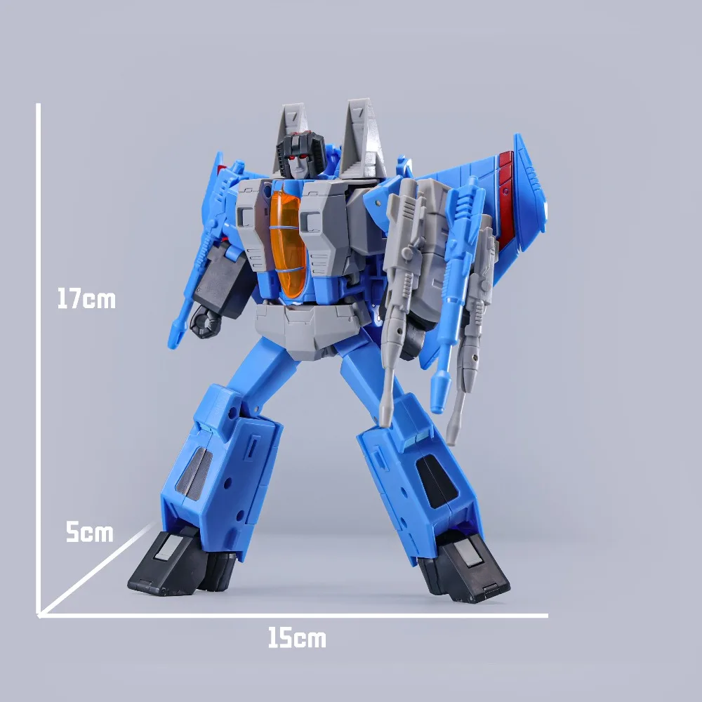 Фото В наличии: Трансформируемая фигурка 17 см JCS001 Flying Team Thundercracker, игрушка-трансформер, подвижные части, модель KO ss86. №3