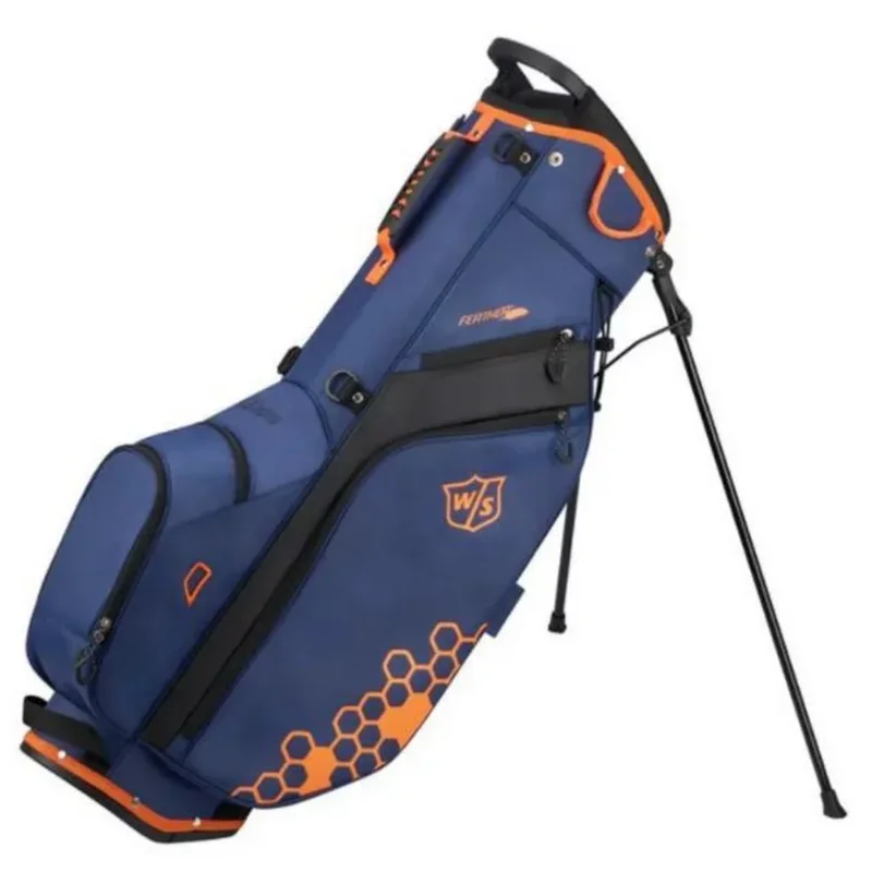 

Wilson Staff Feather Carry Golf Bag, Blue/Orange golf clubs complete set golf irons putter headcover