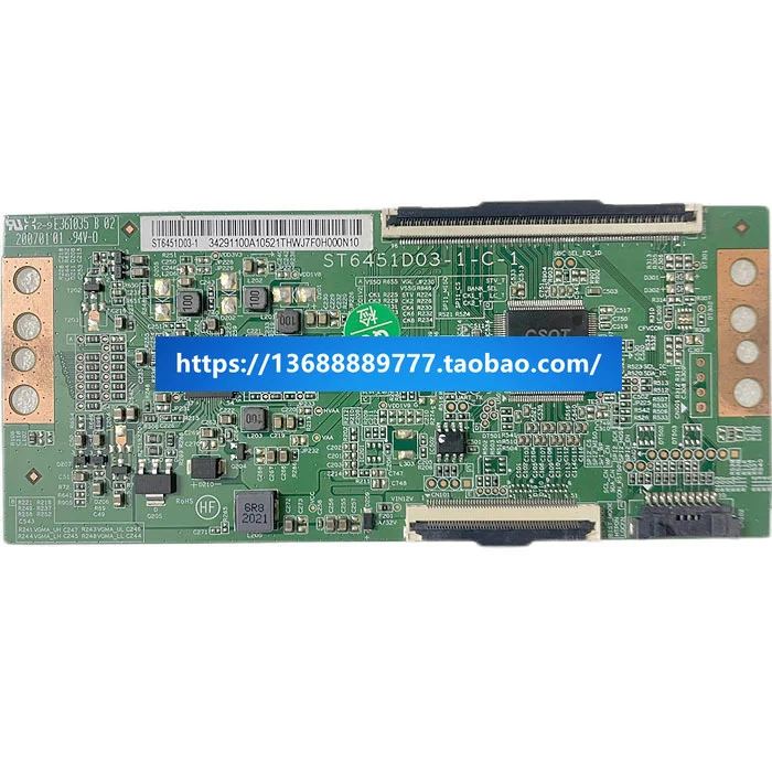 

TCON Huaxing 65 inch logic board st6451d03-1-c-1 with screen st6451d03-1 in stock