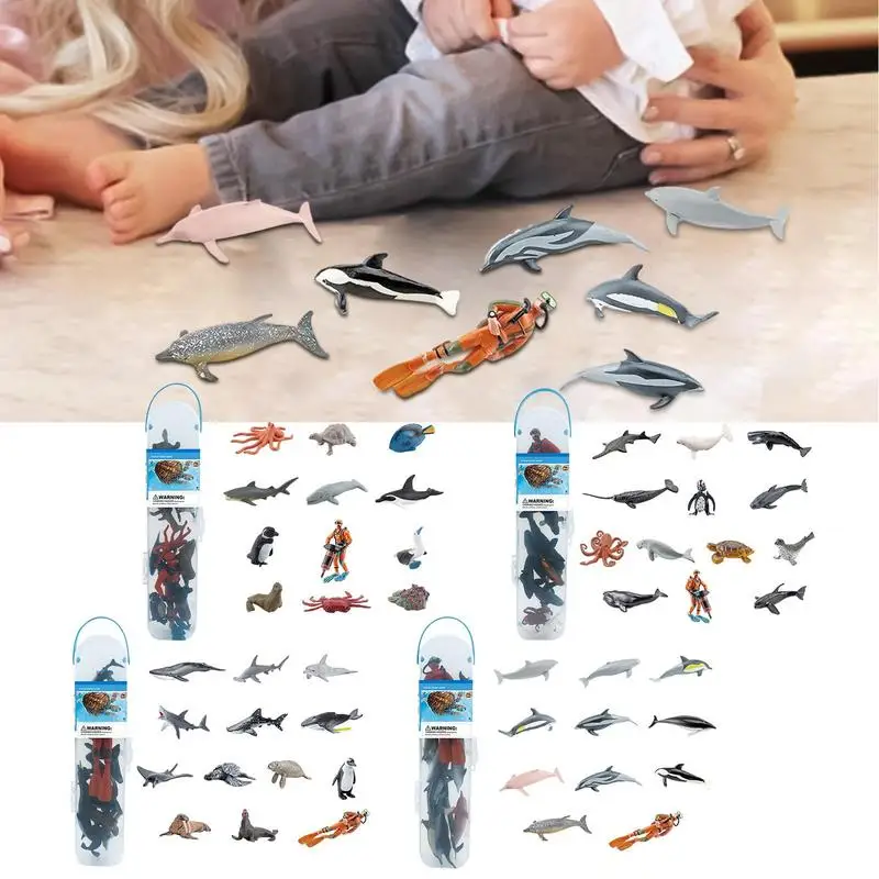 

Игрушки-животные для океана, морские и морские игрушки, модели животных, фигурки, модели океанических существ, фигурка, развивающая Когнитивная игрушка для детей