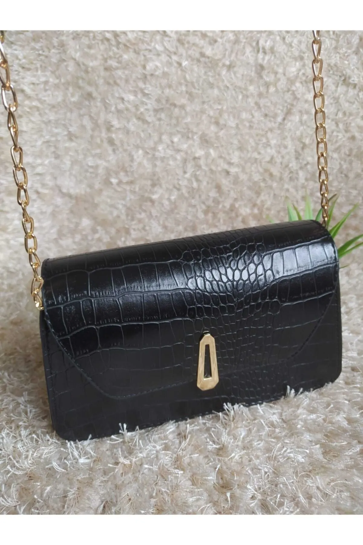 

Женская вечерняя сумка, черная сумка-клатч на цепочке с крокодиловым узором, сумка на плечо, сумочки, сумки для свадебной вечеринки