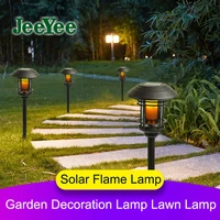 jeeyee solar outdoor light garden light home lawn light decorative plug in street light garden lighting landscape sensor light