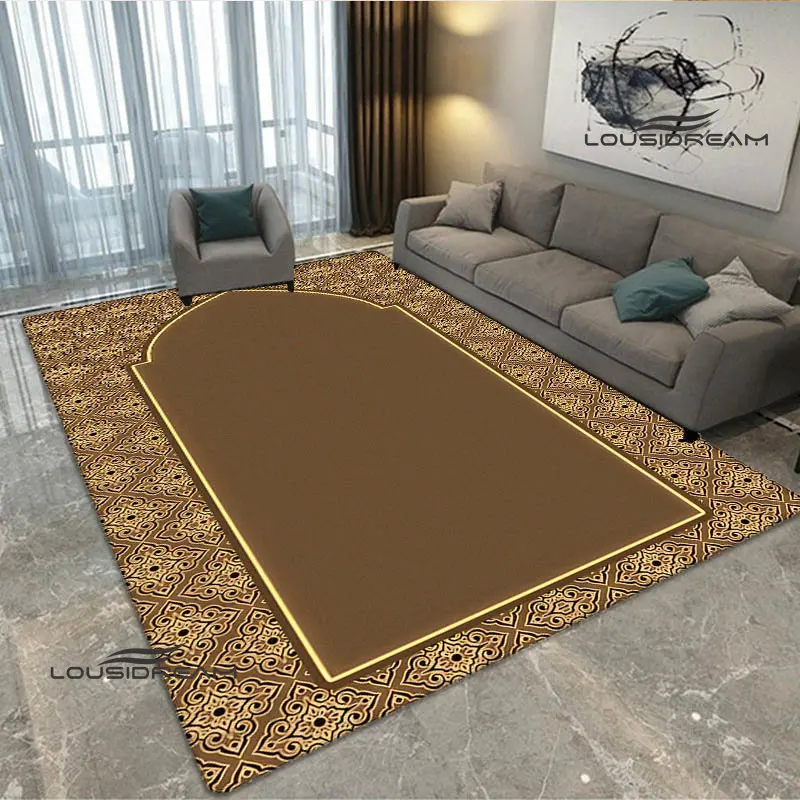 Религиозный ковер для молитвы нескользящий украшение спальни коврик йоги