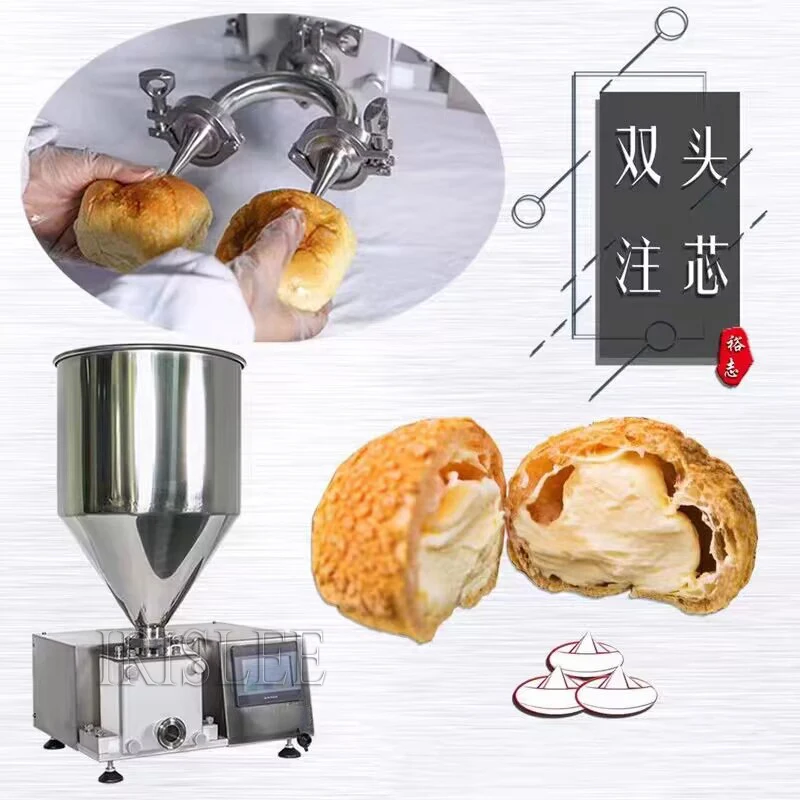 Автоматическая машина для наполнения торта с маслом и слоеным 2023 инжектор крема