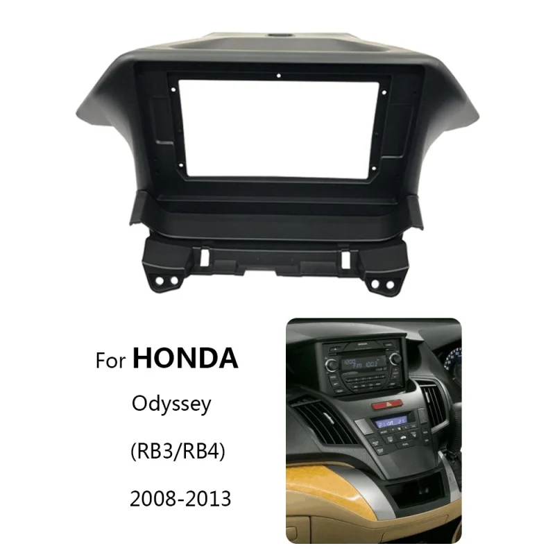 

10.1" universal Car Radio Dash Panel Fascia For HONDA Odyssey RB3/RB4 2006-2013 Auto Stereo Mounting Bezel Faceplate Frame Kit