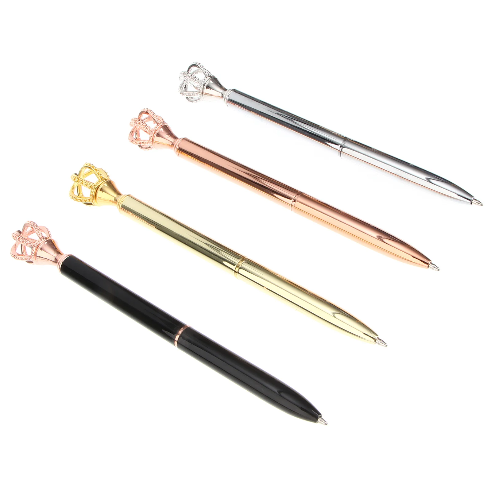 

4pcs Creative Beautiful Simple Pen Metal Pen Elegant Pen for Kid Child