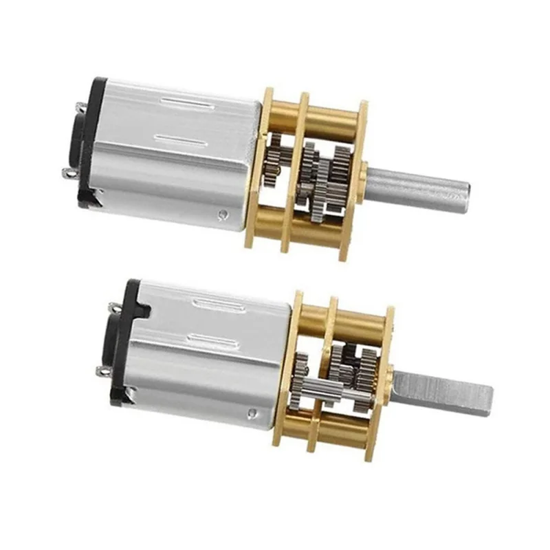 Мини двигатель с металлическими шестернями cc 3 в 6 12 В газ 12-N20 35 об/мин 70 105 редуктор