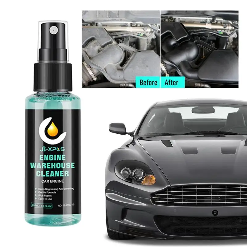 Engine Cleaner Spray Rinse-free Effective Auto Engine Cleaner Seat Cleaner Stain Remover Garage Cars Trucks SUVs Jeeps