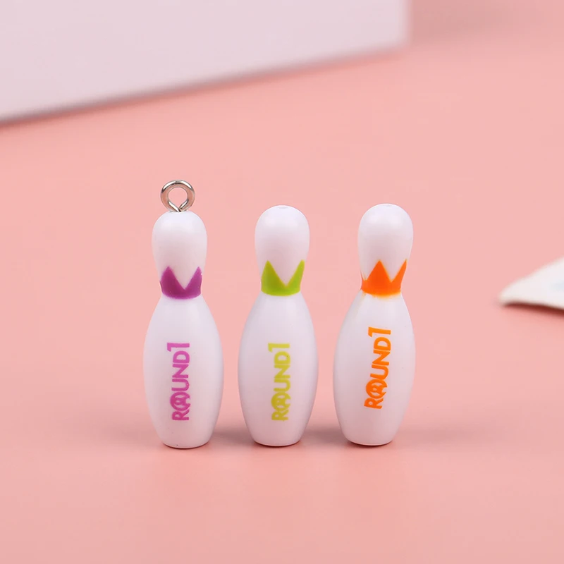 

3 шт., миниатюрные булавки для боулинга для кукольного домика