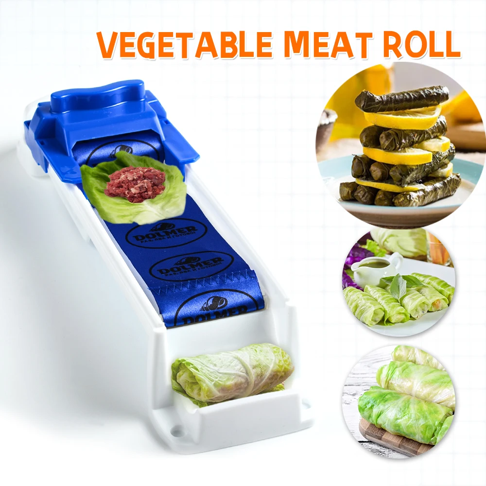 Cabbage Leaf Rolling Tool Vegetable Meat Roll Stuffed Yaprak Sarma Machine Kitchen Accessories Quick Sushi Making Tools