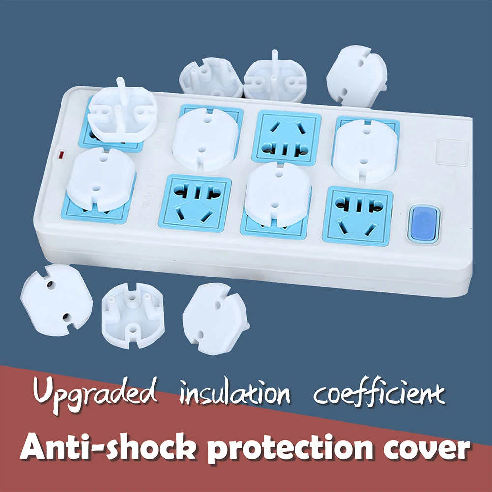 European Standard Child Safety Protection Socket Plug Baby Electric Shock Style Power Supply Cover | Мать и ребенок