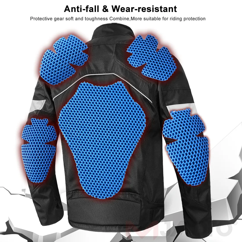 Мотоциклетная куртка LYSCHY летняя мужская сетчатая гоночная для мотокросса ралли