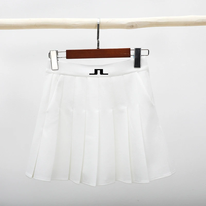 

New Women Golf Wear High Quality Spring Summer Ladies J Lindeberg Golf Skirt Short Pleated Skirt Fashion Sports Skirt Tennis