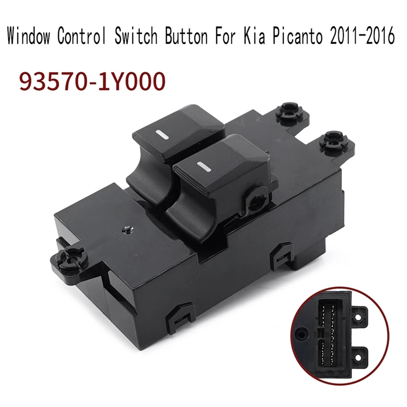 

Кнопка переключения стеклоподъемника для Kia Picanto 2011-2016 93570-1Y000