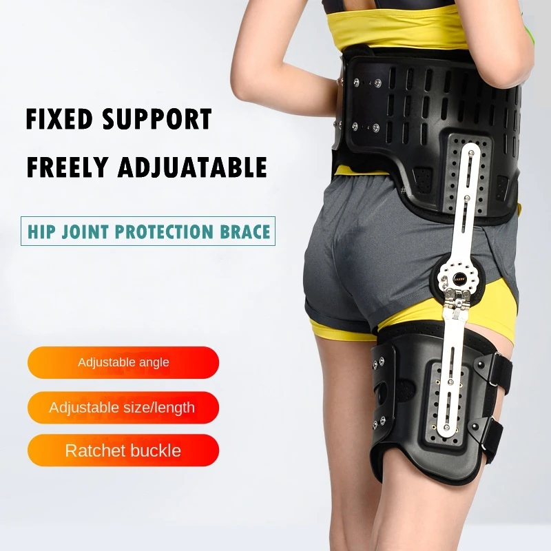 

Hip Stabiliser Support Brace Corrector Hinged Hip Abduction Orthosis & Hip Groin Hamstring Thigh Sciatic Nerve Pain Relief