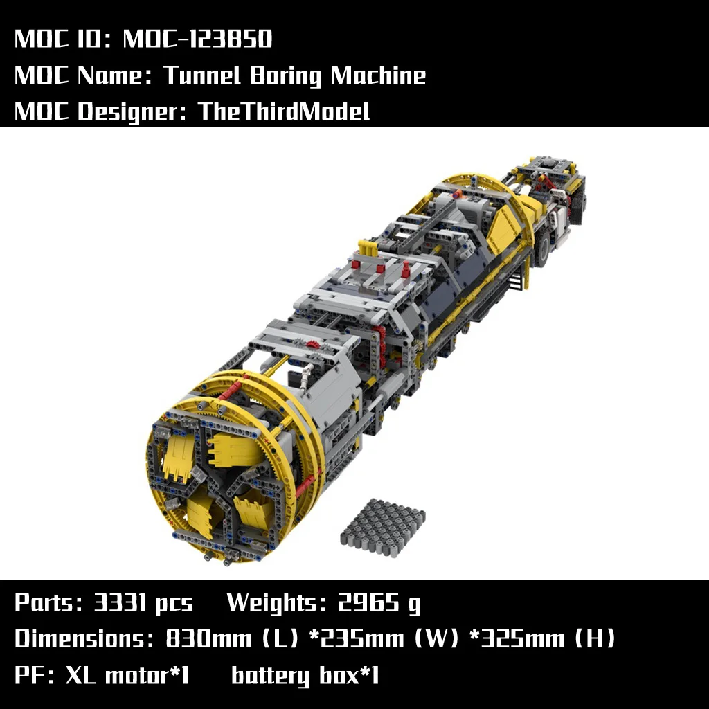 

MOC-123850 электронный рисунок туннельного Расточного Станка 3331 шт., электрическая электронная технология рисования, сборная шестерня
