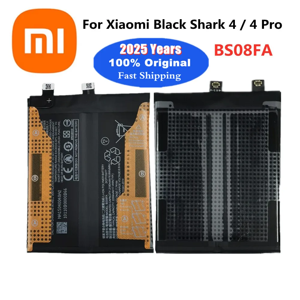 Оригинальный аккумулятор для телефона BS08FA 4500 мАч Xiaomi BlackShark Black Shark 4Pro 4 pro Shark4