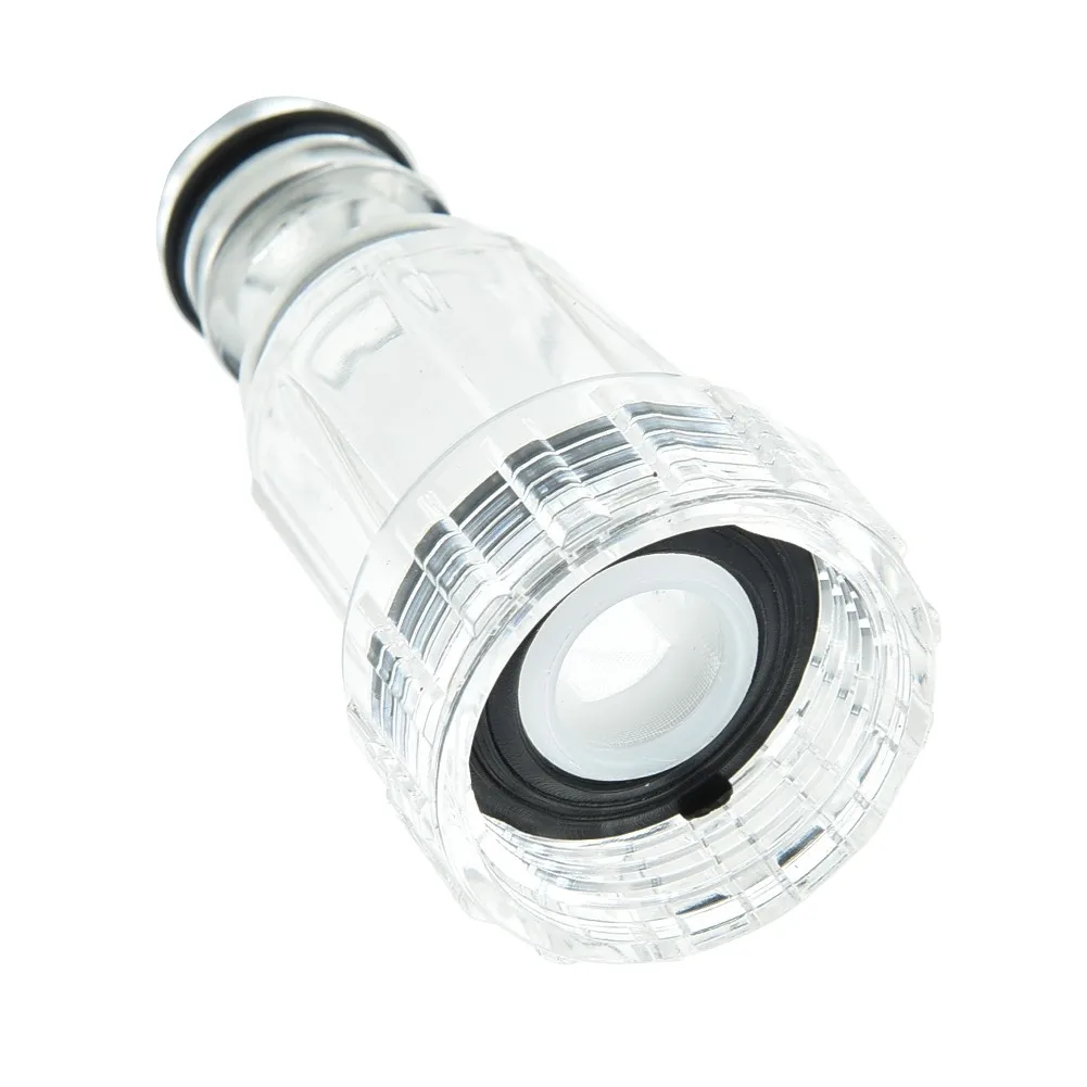 

Garden Washer Machine Water Filter Plastic Transparent For Karcher K2-K7 Series Pressure Washers High Pressure Connection