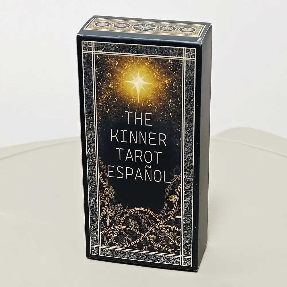 Колода Таро Kinner 11*5 3 см нарисованная вручную полностью 78 карт традиционная колода
