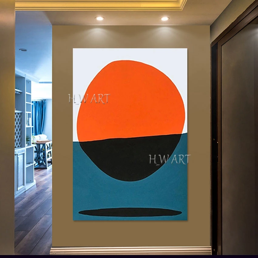 Горячая распродажа современная живопись абстрактные произведения искусства