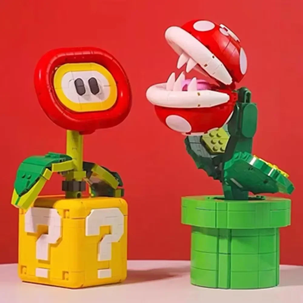 Серия игр MINISO Mario букет деревьев цветов вечный цветочный цветок модель в горшке